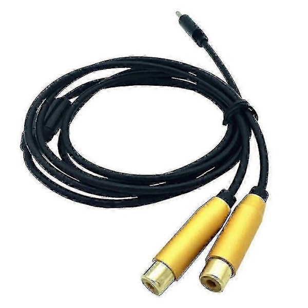 Rca Hona Till Typ-c Usb C Signal Video Av Ljudkabel Kontakt Sladd 0.8m Zekai