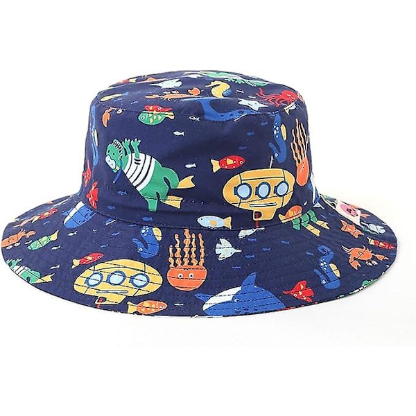 Home Prefer Lasten UPF57+ Safari-Aurinkolippis Hengittävä Bucket Hat Kesäpelilippis