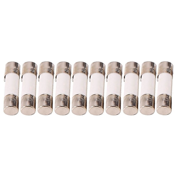 10 stk. 250V 0.5A 500mA Hurtigvirkende Keramiske Sikringer Rør 5mm x 20mm
