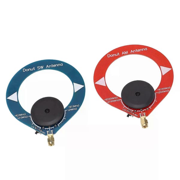 Donut AM Antenne Loop Antenne Donut AM MW SW Antenne Anti Interferens Bærbar Loop Antenne for Kortbølgeradio