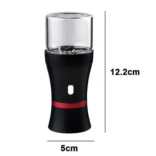 Elektrisk Urte grinder KOMPAKT for blomsterknopper, USB-oppladbar, Ideell for hverdagsbruk