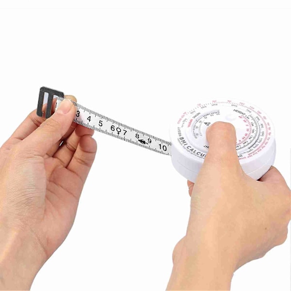 Skönhet Kroppsmasseindex Rund Fettmätning Mät Fitness Mäta Kropp Infällbar Tejp