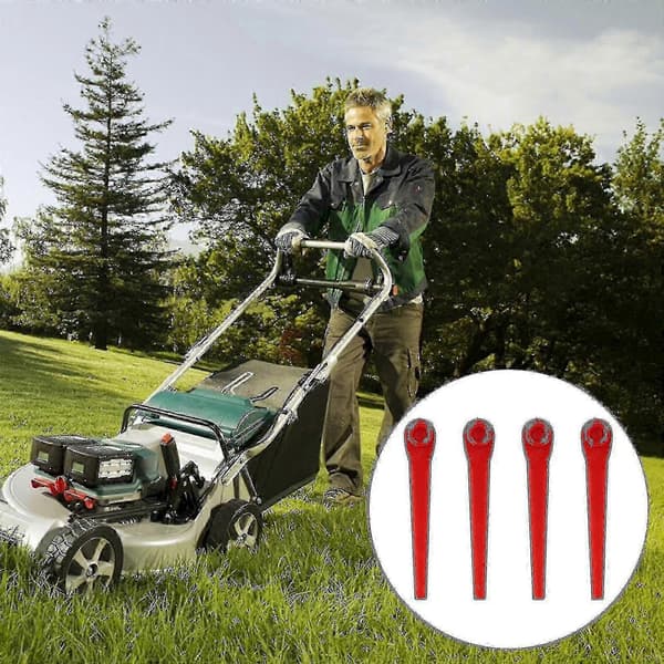 100 st Plastblad för Gardena Grästrimmer