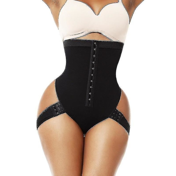 Tflycq Cuff Tummy Trainer Kvinna Exceptionell Shapewear 2-i-1 hög midja Höftlyftande byxor M