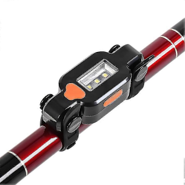 Nyaste Elektroniska LED Fiske Spö Sensor Lampa Gravitationsinduktionslampa Fiskbett Ljudlarm För Nig