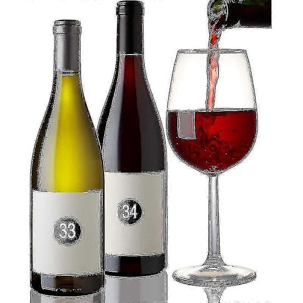 20 stk. 1 til 50 Nummer Klistermærker Til Lageropbevaring Klassificering-ZZY