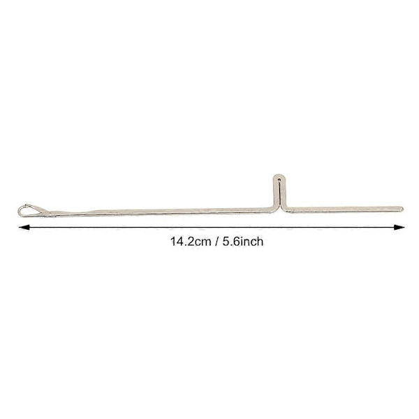 40 st Stickmaskinsnålar i stål Vävverktyg Vävtillbehör Passar KH230 14,2cm