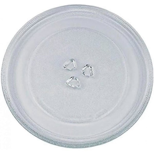 Universal Mikrobølgeovn Drejetallerken Glasplade Med 3 Fikseringer 24,5cm BxV JOO