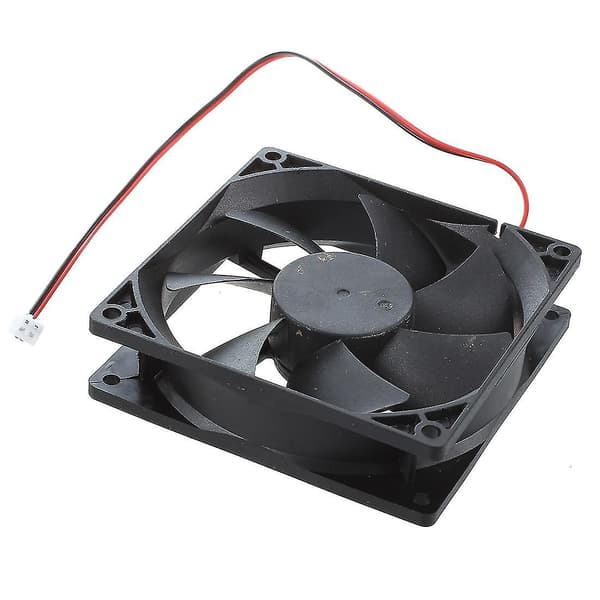 90mm X 25mm DC 12V 2-pin Køleventilator til Computer Kabinet CPU Køler