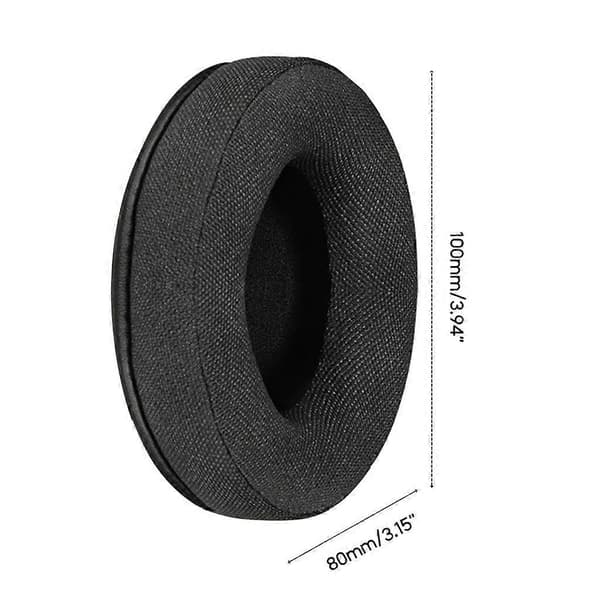 Andningsbara öronkuddar i mesh Bekväma öronkuddar för Cloud Flight Headset Cover
