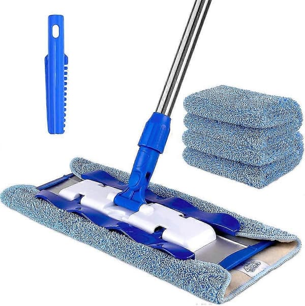 Professionell mikrofibermopp (mikrofiberduk ingår 3 påfyllningar och 1 \"massa\" för att ta bort smuts)