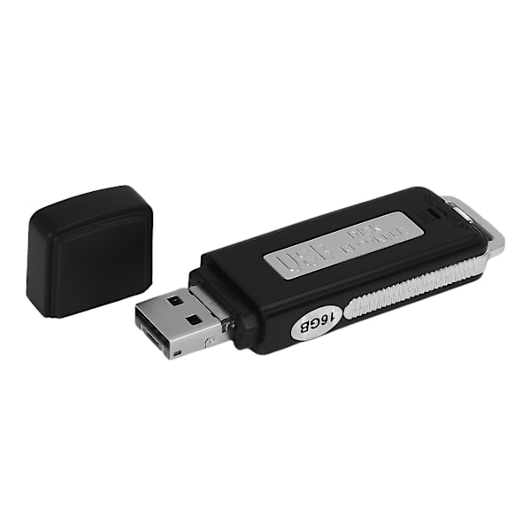 16GB USB Röstinspelare, Mini Ljudinspelare För Föreläsning Möte Ficka Röstinspelare För In
