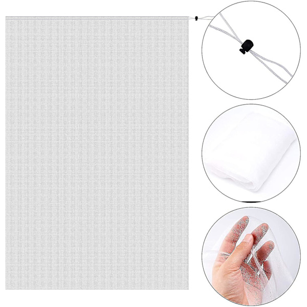 2-pack växtskyddspåsar, 3,25X4,92 fot mesh