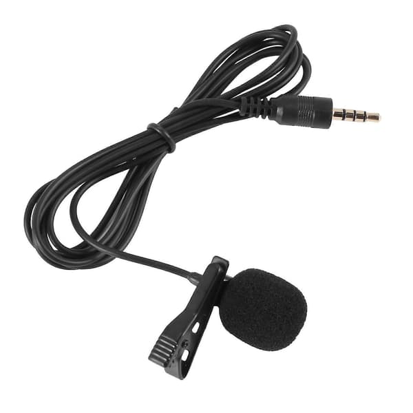 3,5 mm Computer Clip-on Mini Mikrofon