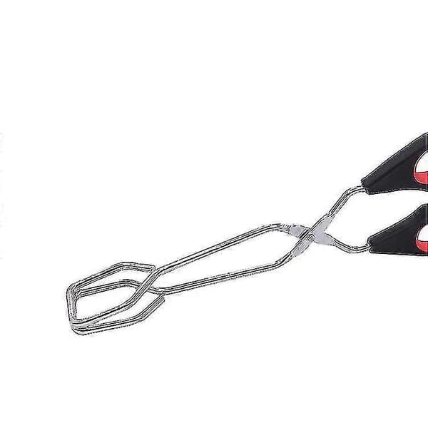 Saksetang i rustfrit stål 28 cm kraftige grilltænger, sæt med 2