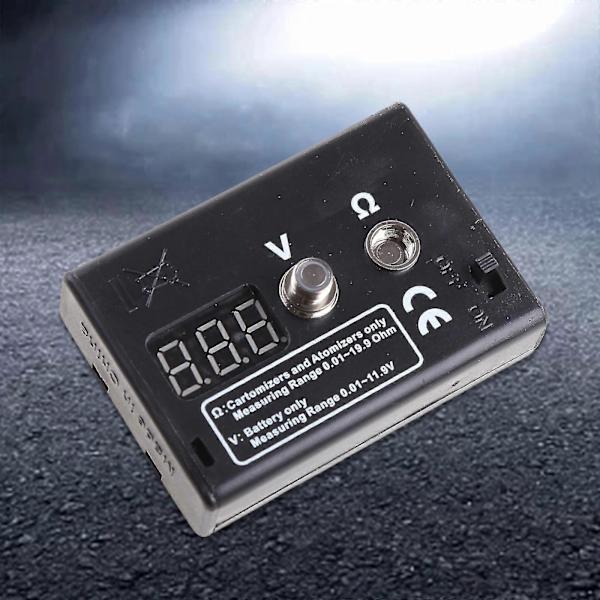 Digitalt LED Ohm Meter Resistenslæser Spændingstester