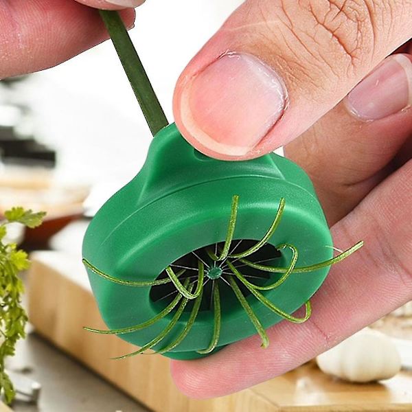 Plum Blossom Sipulileikkuri Monitoiminen ruostumattomasta teräksestä valmistettu vihannesleikkuri Keittiötyökalut Manuaalinen miniruokailuväline