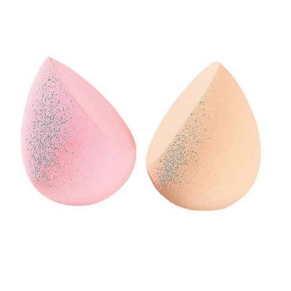 Hjerteformet Makeup Svamp Puff Våd Og Tør Professionelle Makeup Værktøjer