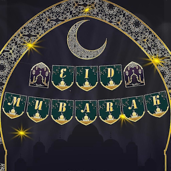 Ramadan Eid Mubarak riippuva koriste, vedettävä kukka
