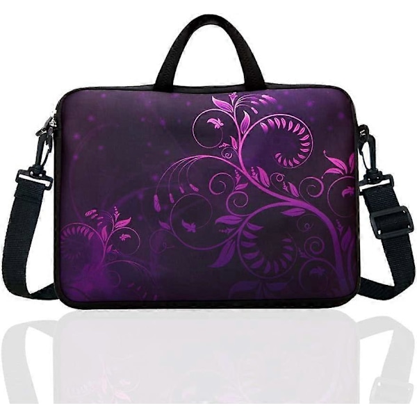 11,6-tommers til 12,5-tommers Neopren Laptop Skulderveske Messenger Bag Etui for 11 11,6 12 12,2 12,5\" Tommers Chromebook/Nettbrett/Notebook/Macbook Pro/Air (P