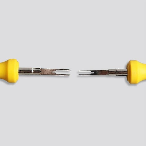 2 stk./sæt 3 mm+2 mm billedningsstik Pin Release Puller Auto Terminal Fjernelseshåndtag Værktøj til