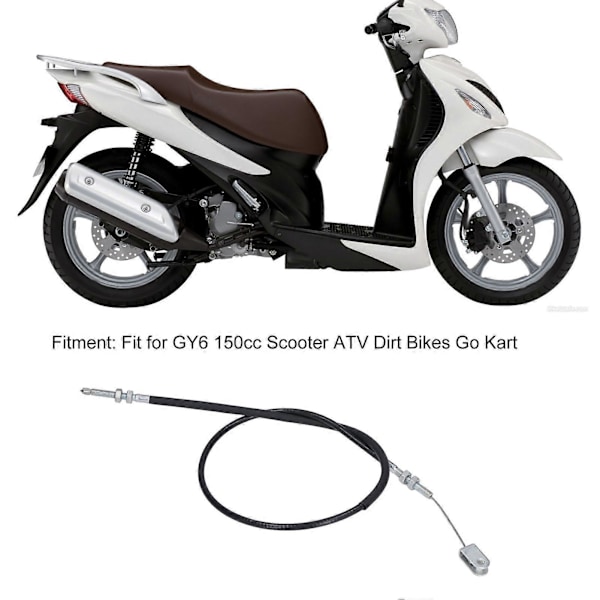 43 tums backväxelkabeltillbehör passande för GY6 150cc skoter ATV Dirt Bikes Go Kart