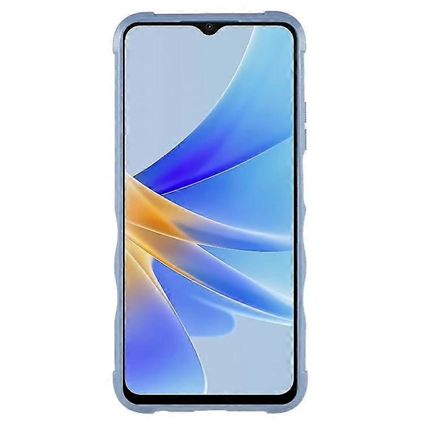 Kompatibelt Skal för Oppo A17 4G Anti-drop, PC + TPU Skyddsskal med Ringstativ PinkGold