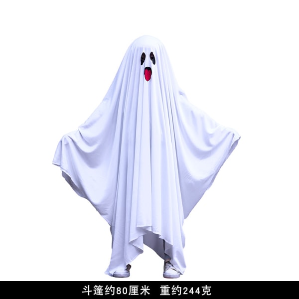 2023 nya Halloween barndräkter maskerad barn vuxen spökmantel mantel kläder klä upp style 3 S