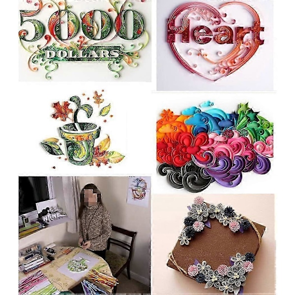 1030 ark Origami Stjärnpapper Paket DIY Papper - 27 Färger