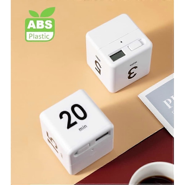 Terningtimer, tidsterningtimer til ADHD-produktivitetstræning Flip Timer Klasseværelseslæring Tidsnedtælling