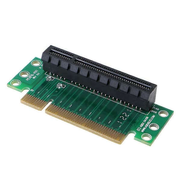 PCI for Express 8X Riser-kort 90 graders vinkel Riser-adapterkort for 1U/2U Comp