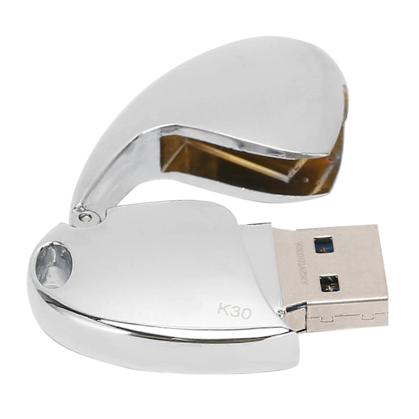 STmagic Flash Drive Æggeskal Form K30 USB-hukommelsespind Høj Hastighed 80mB s til Win 7 OS X (64GB)