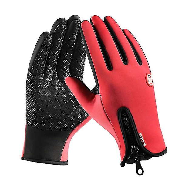 Vinterhandskar Vattentät thermal pekskärm Thermal vindtät varma handskar kallt väder Löpning Sport Fotvandring Skidhandskar 4 Xl