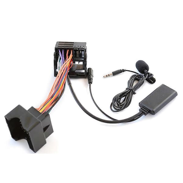 3,5 mm Auto Aux Adapter Bluetooth-kompatibel med mikrofonport til CD20 30/50