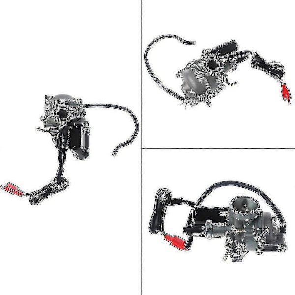 50cc Kymco Skootterin 2-tahti 19mm Kaasutin Carb ATV Mönkijä 4-pyöräinen