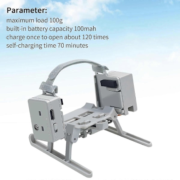 For DJI Mini 4 Pro Airdrop System USB Lader Kaster