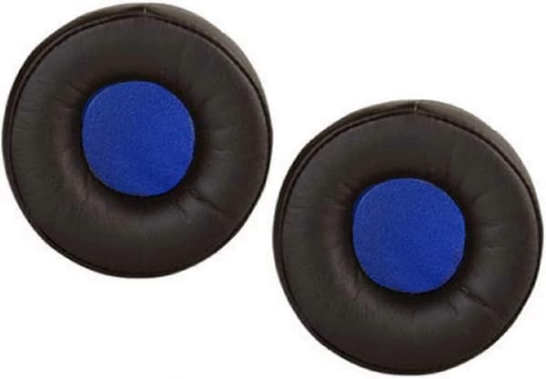 Protein Leather Erstatningsøreputer Øreputer Øreputer For Jabra Move Wireless On-ear Bluetooth Hodetelefoner (svart/blå)