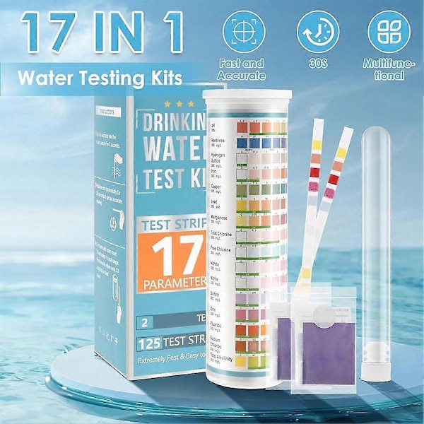 Vedenlaadun Testauspaperi 17 in 1 Juomaveden Laadun Testaukseen