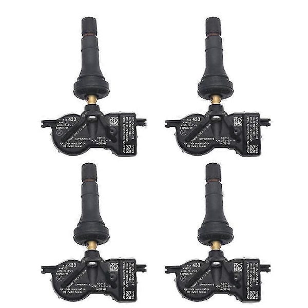 För 2018-2024 Compass Tpms 433mhz Däcktryckssensor Tpms Däcklufttryckssensor 68313387ab 683 (trassel)