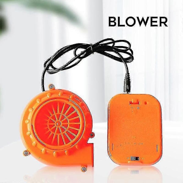 Mini Vifteblåser For Dinosaurkostyme Batteridrevet Oppblåsbar Leke Luftblåser Cosplay