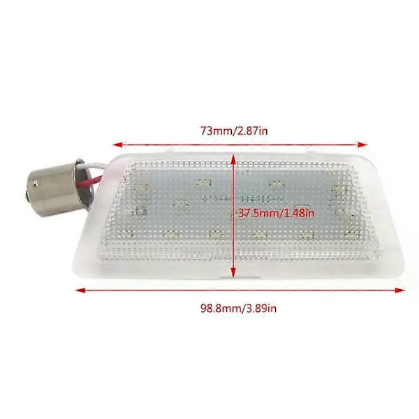 1X LED Nummerpladelys til Opel Astra G 98-04 Bilnummerpladelys Bilstyling