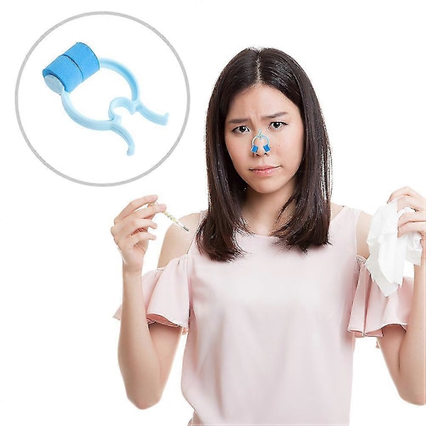 12 stk. Smykketilbehør Neseblødning Epistaxis Klemmer Neseblod Klemmer Anti Snorking Neseklemme Neseblødning Klemme Neseklemmer Snorking-Yvan