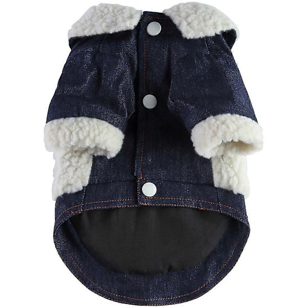Hundkläder Stilren Hundjacka Vindtät Speciella Tillfällen Beige Färg L Storlek Vinter 1Set