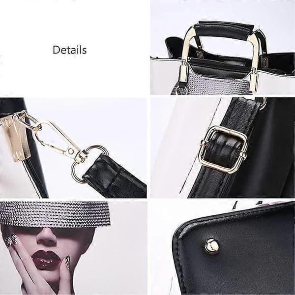 Punge og håndtasker til kvinder Top Handle Satchel Skuldertasker Dame Læder Totes