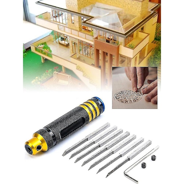 Model Mejsel Slidstærk Modellerings Scriber Ergonomisk Super Slank Skarp