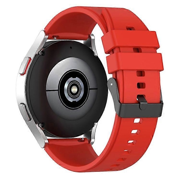 Kompatibel med Samsung Watch Heart-S / Heart-L / Galaxy Watch6 40mm 44mm / Watch6 Classic 43mm 47mm / Watch 5 40mm 44mm / 5 Pro 45 Red