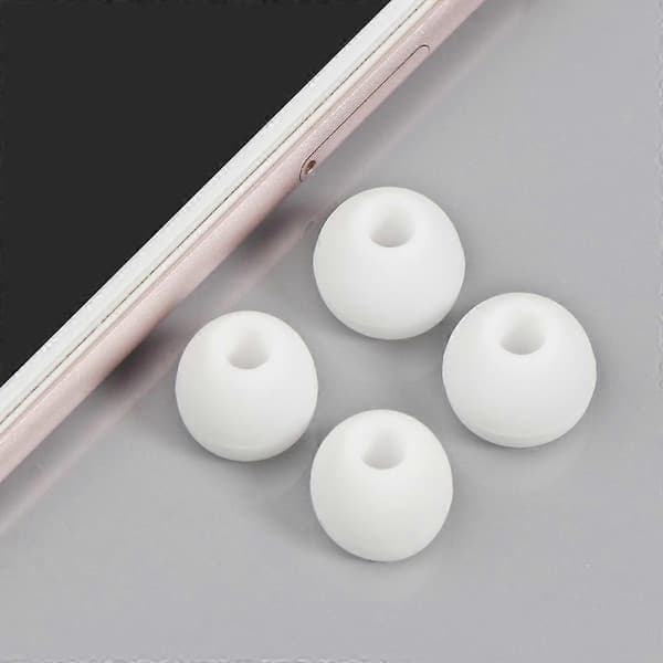 Ørepropper Bløde silikone ørepropper til in-ear hovedtelefoner Indvendigt hul 3,8 mm