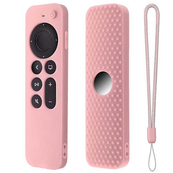 For Apple Tv 4k 6. generasjon Stick Fjernkontroll Silikon Etui Beskyttelsesdeksel med Stropp