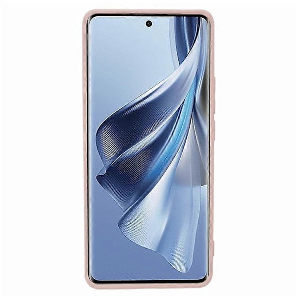 Kompatibelt Skal för Oppo Reno10 Pro 5G (Global) - Gummibelagt TPU Skyddsskal Pink