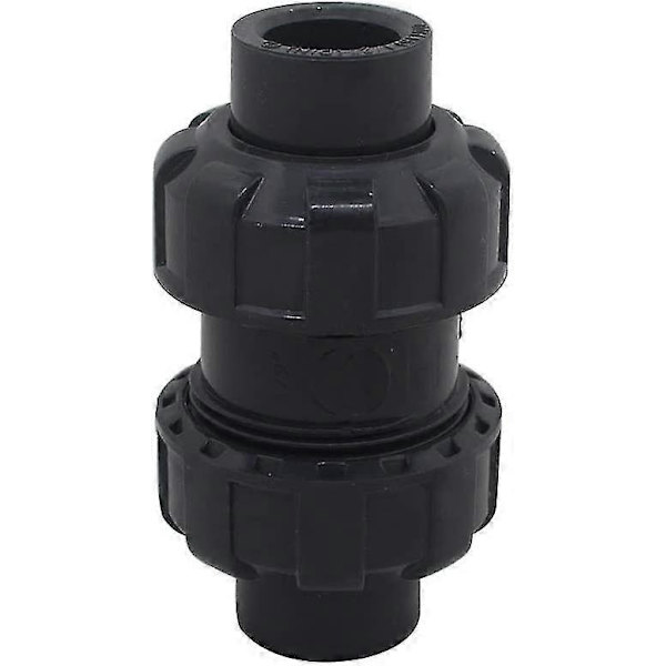 Kulbackventil 20 25 32 40 50 63mm Poolbackventil Anti-återflöde Pvc-ventil Backventil (innerdiameter 32mm)